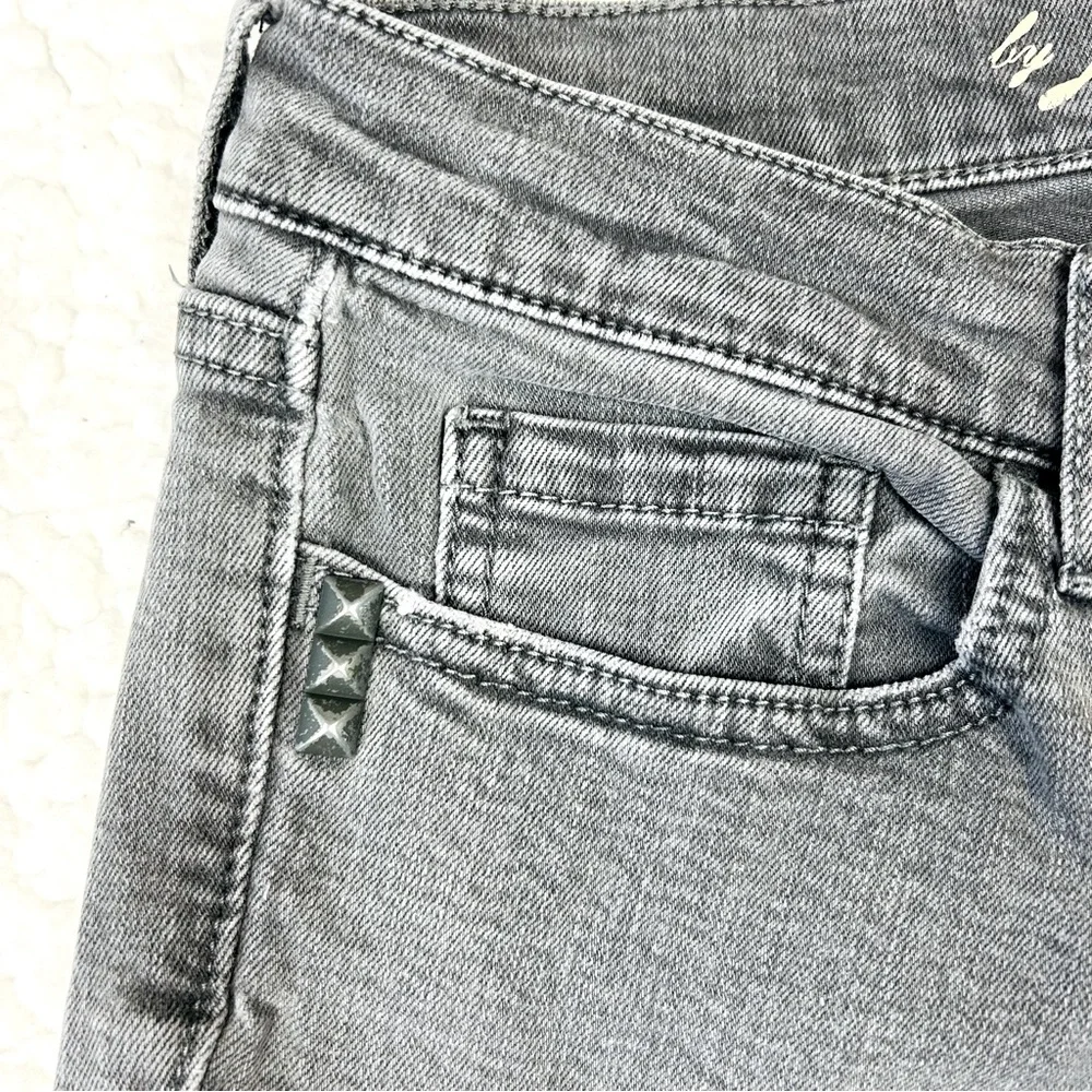 Juicy Couture Women's Gray Low Rise Skinny Jeans Stretch Denim Size 28 - Picture 4 of 6